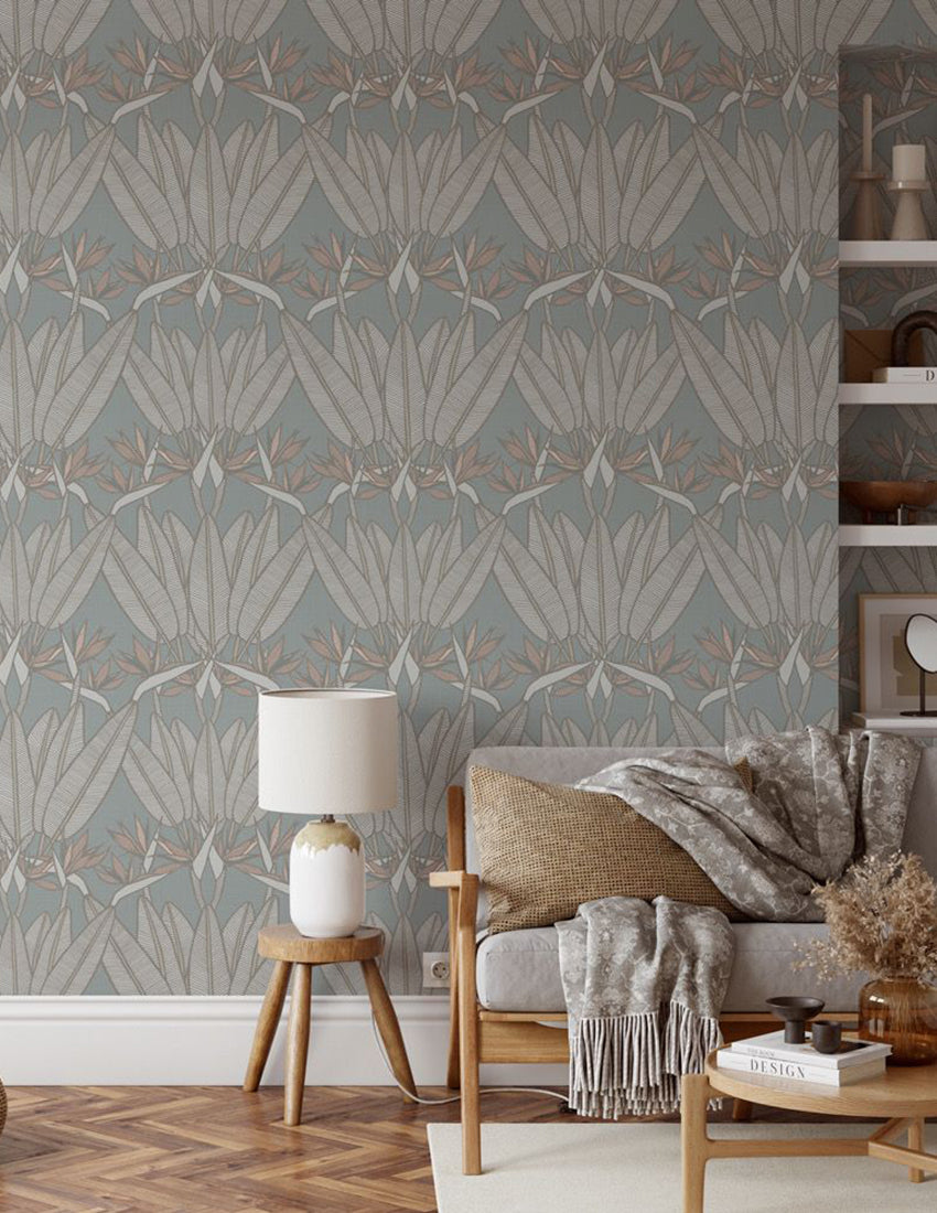 Strelitzia Tropical Wallpaper