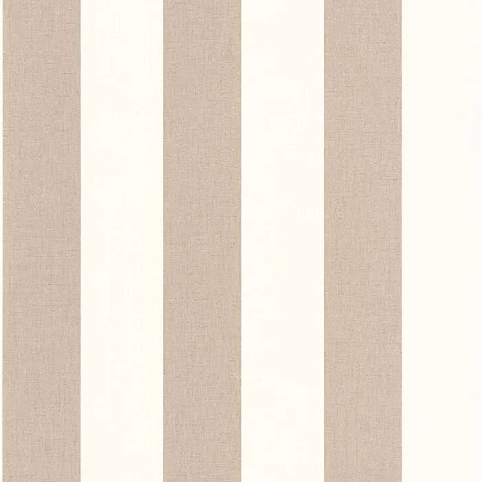 Linen Lines Stripe Wallpaper