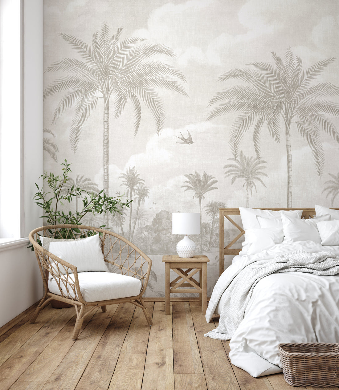 Vintage Jungle Mural