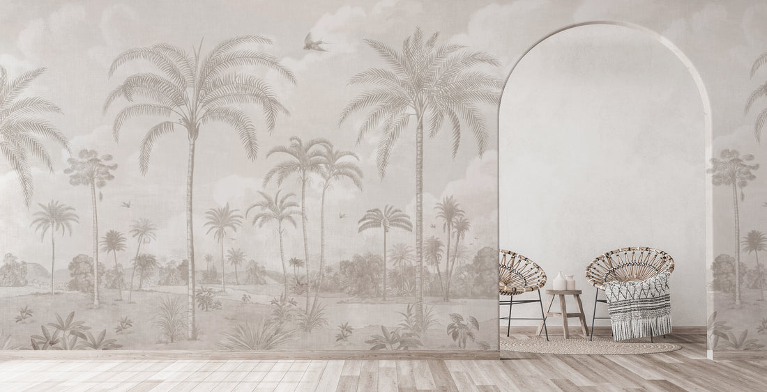 Vintage Jungle Mural