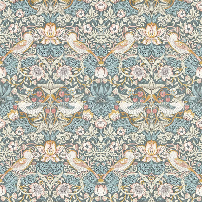 Strawberry Thief Wallpaper by William Morris