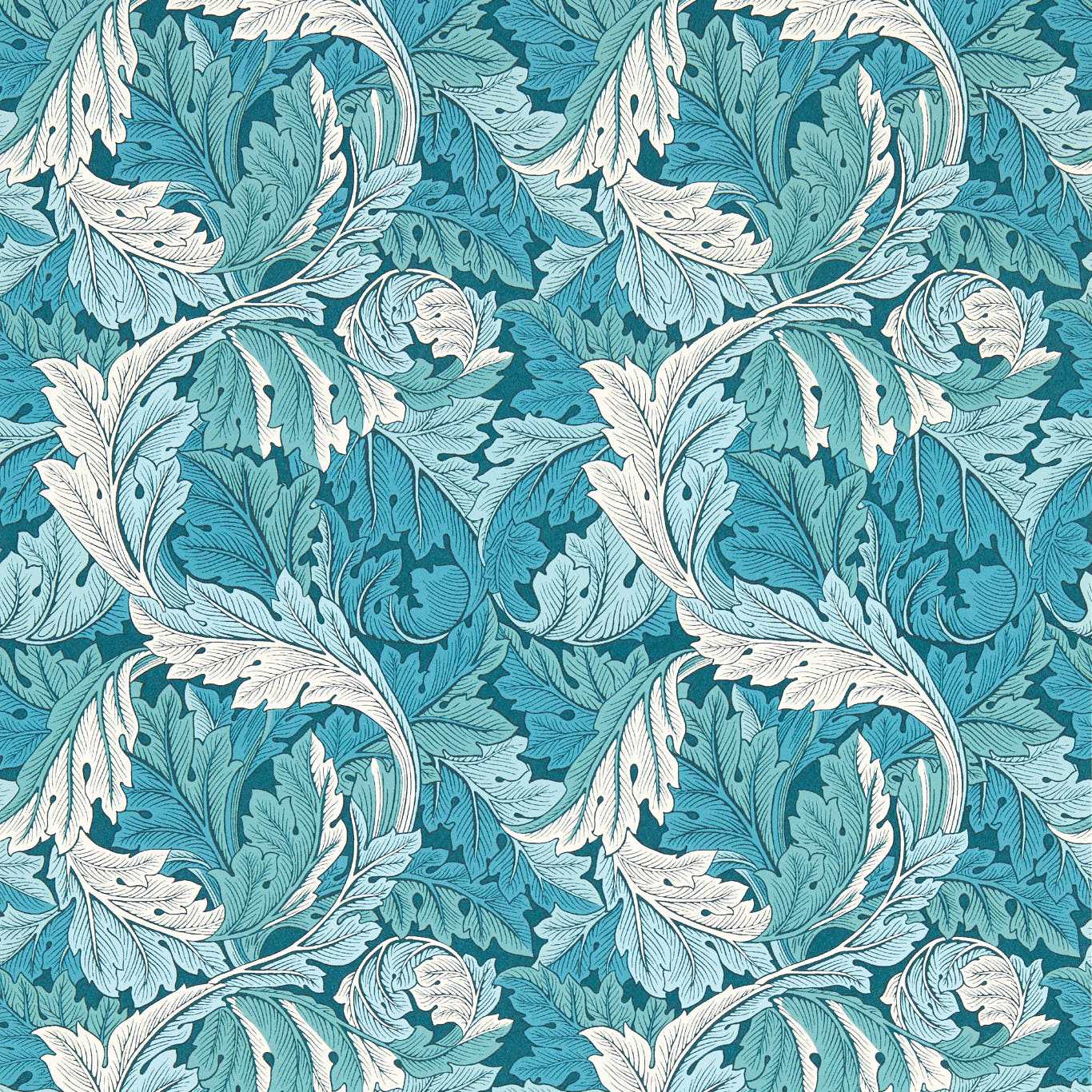 Acanthus Leaf Wallpaper by William Morris