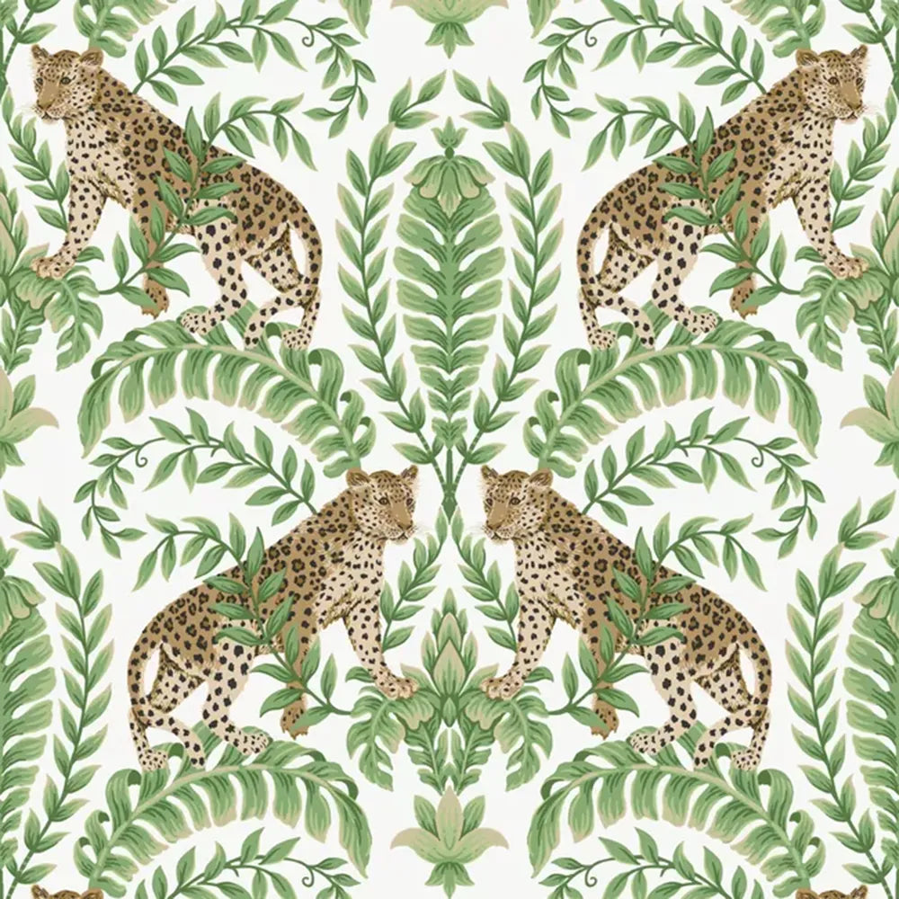 Kravet Jungle Leopard Wallpaper