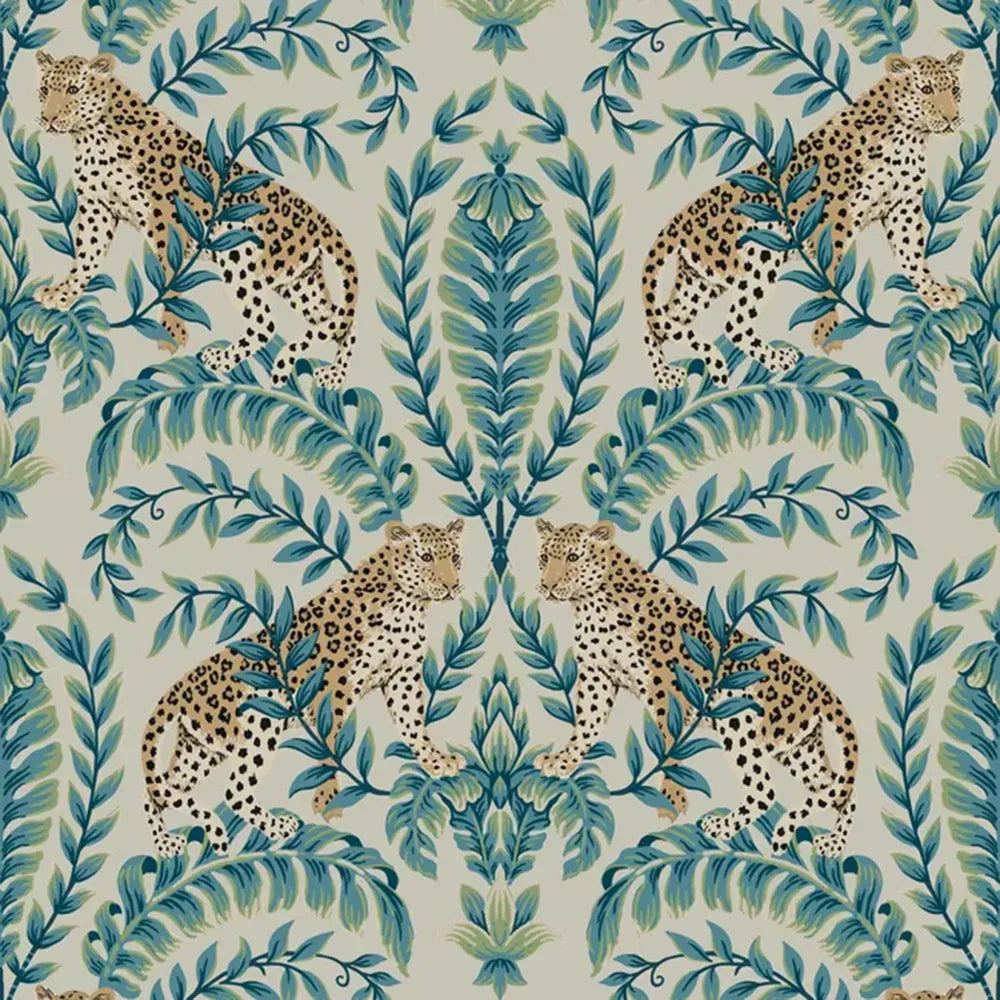 Kravet Jungle Leopard Wallpaper