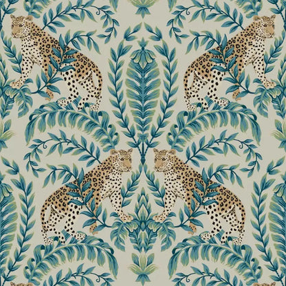 Kravet Jungle Leopard Wallpaper