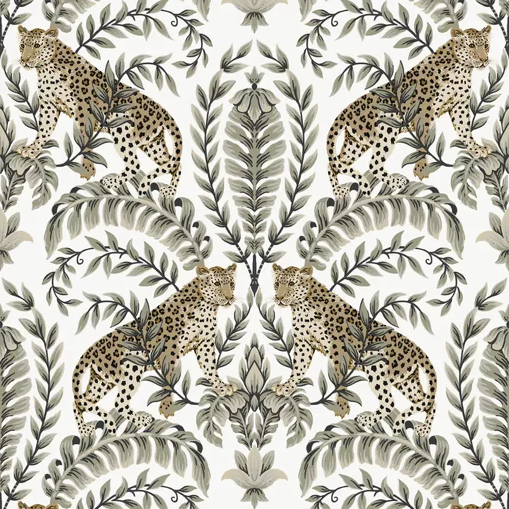 Kravet Jungle Leopard Wallpaper