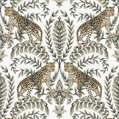 Kravet Jungle Leopard Wallpaper