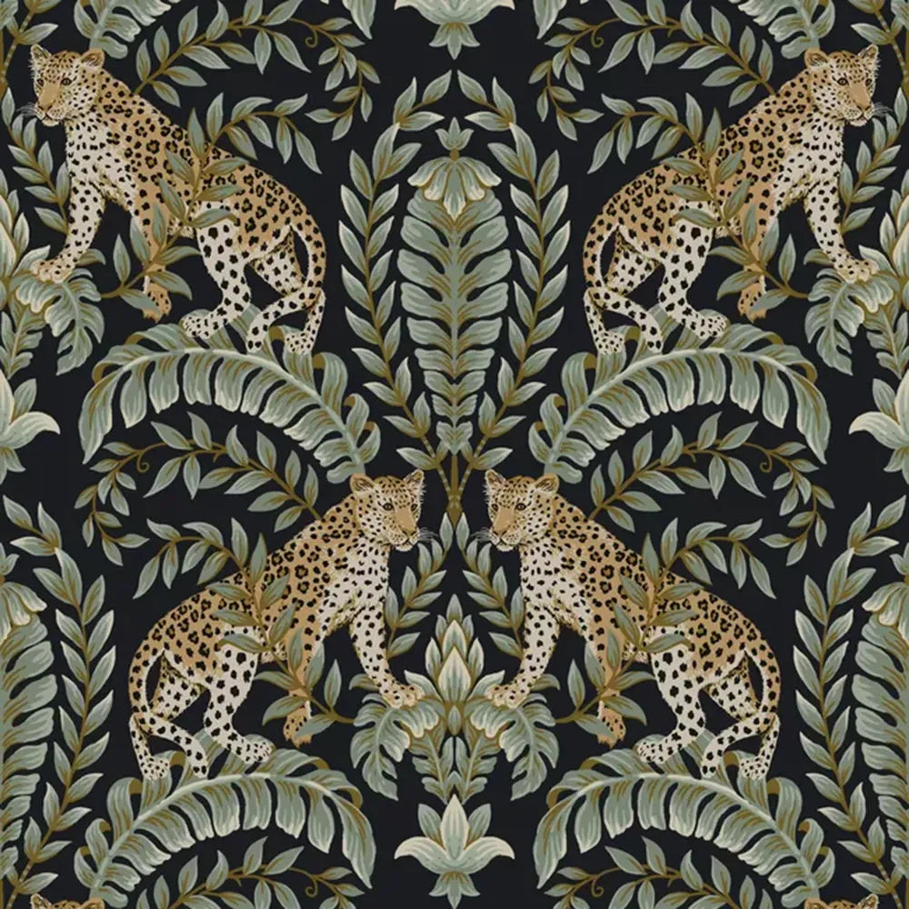 Kravet Jungle Leopard Wallpaper