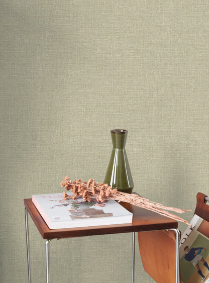 Flax Linen Wallpaper