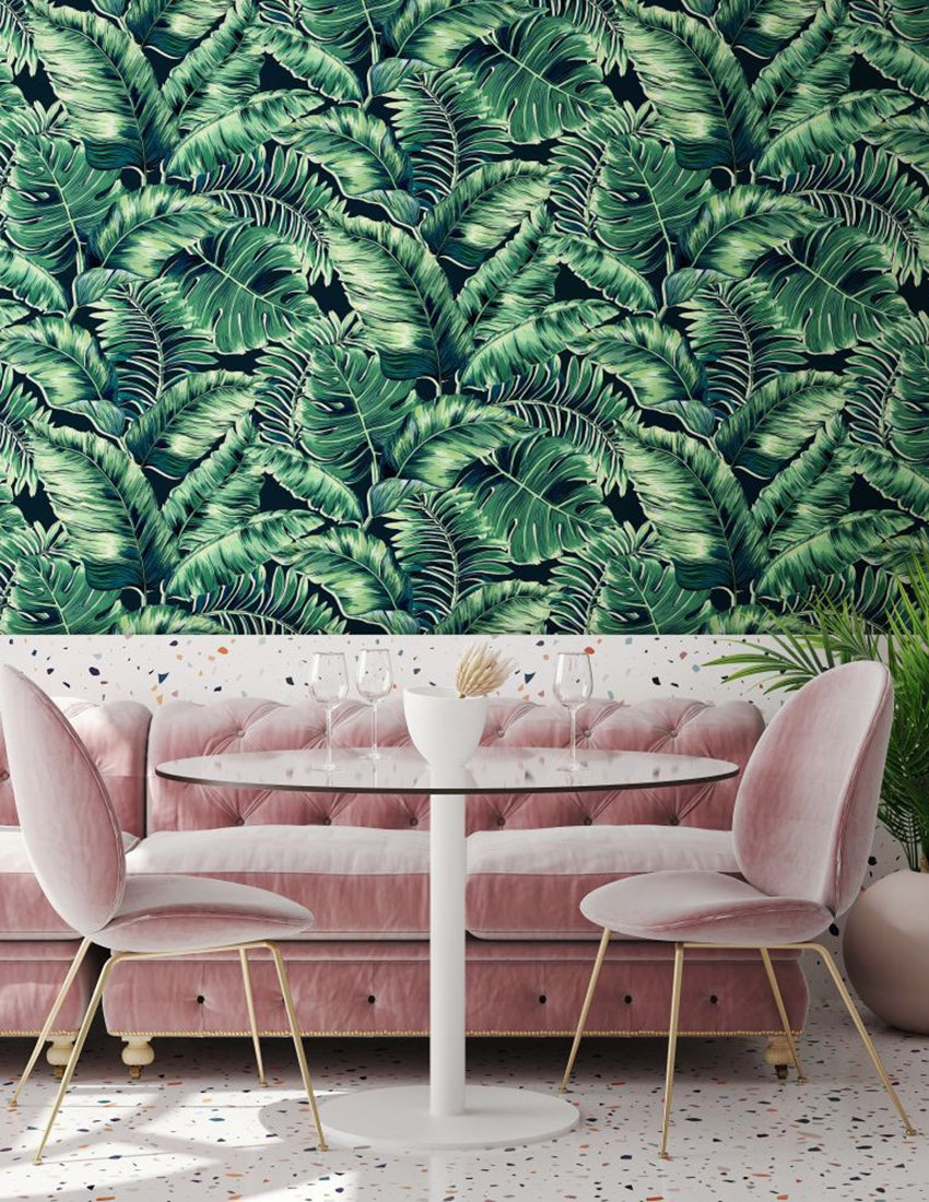 Banana Leaves Extra Large Wallpaper