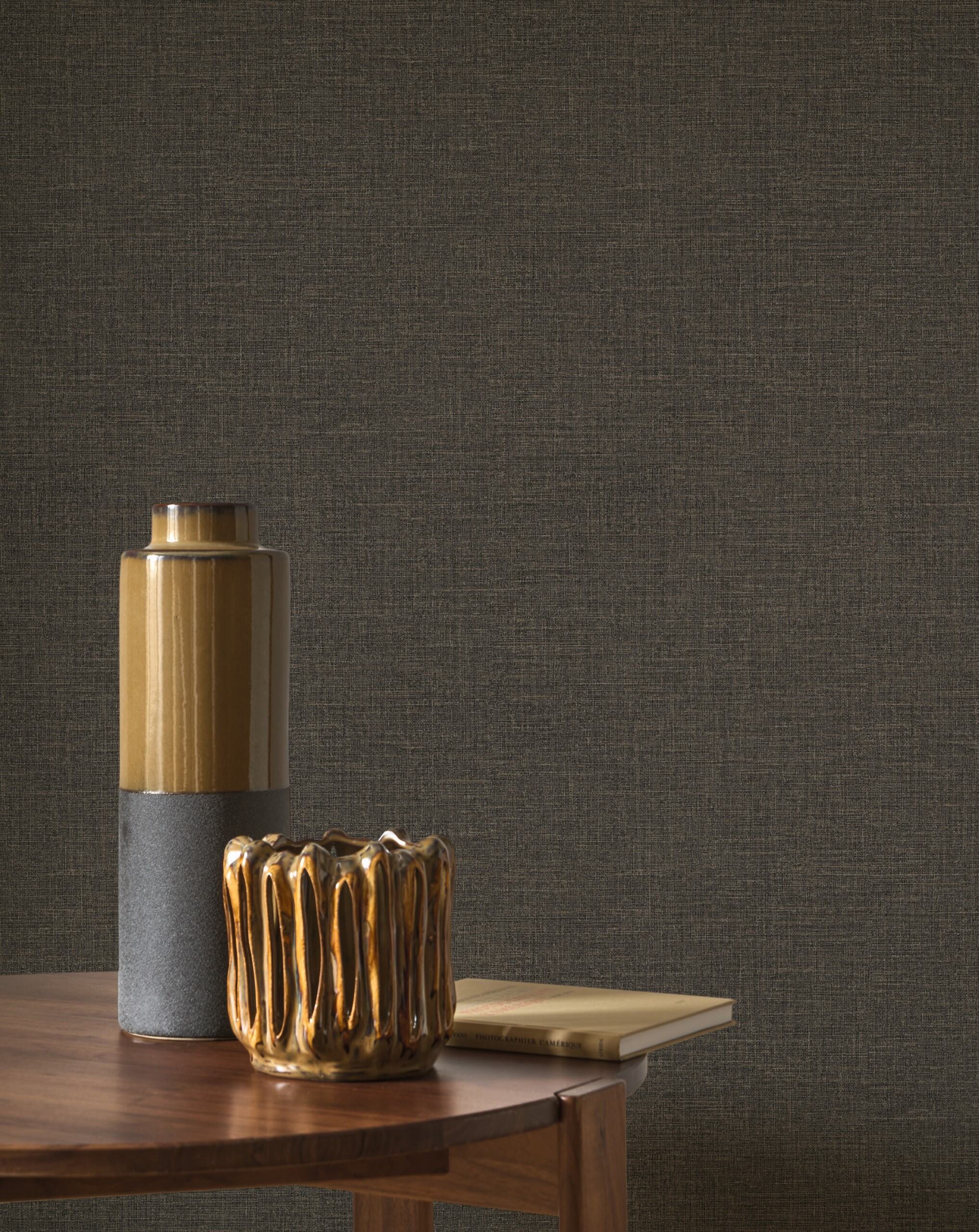 Flax Linen Wallpaper