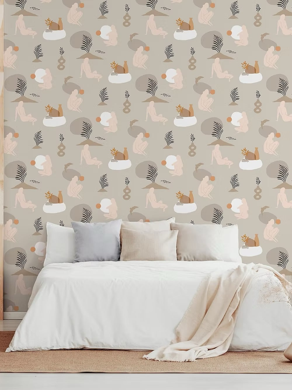 Mediterraneo Silhouettes Wallpaper