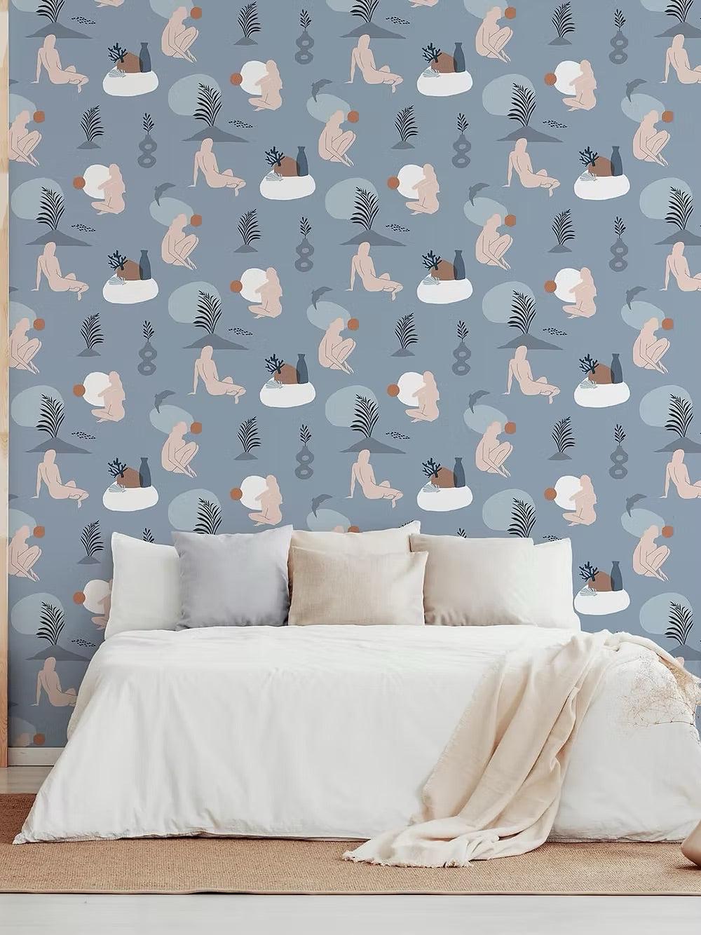 Mediterraneo Silhouettes Wallpaper