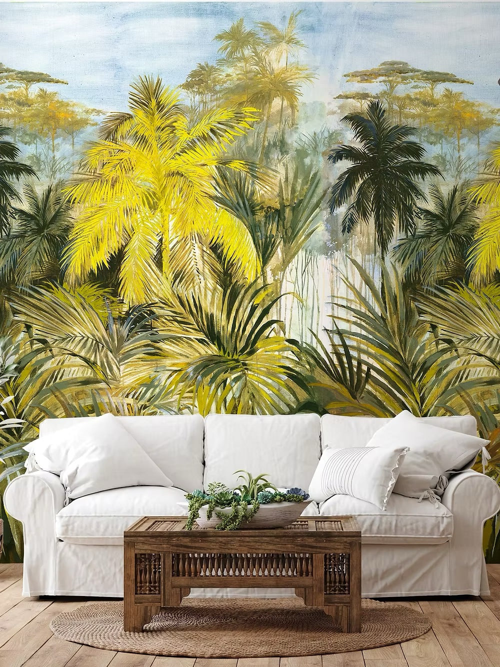 Selva Palm Mural
