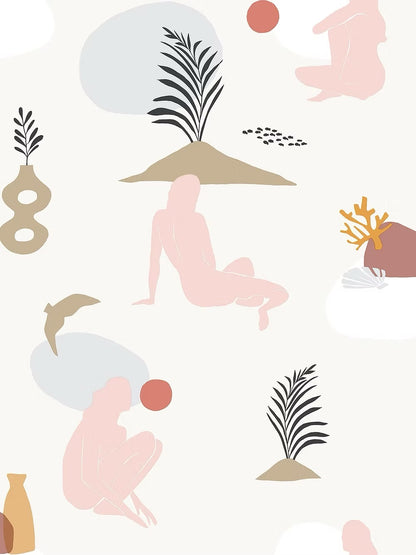 Mediterraneo Silhouettes Wallpaper