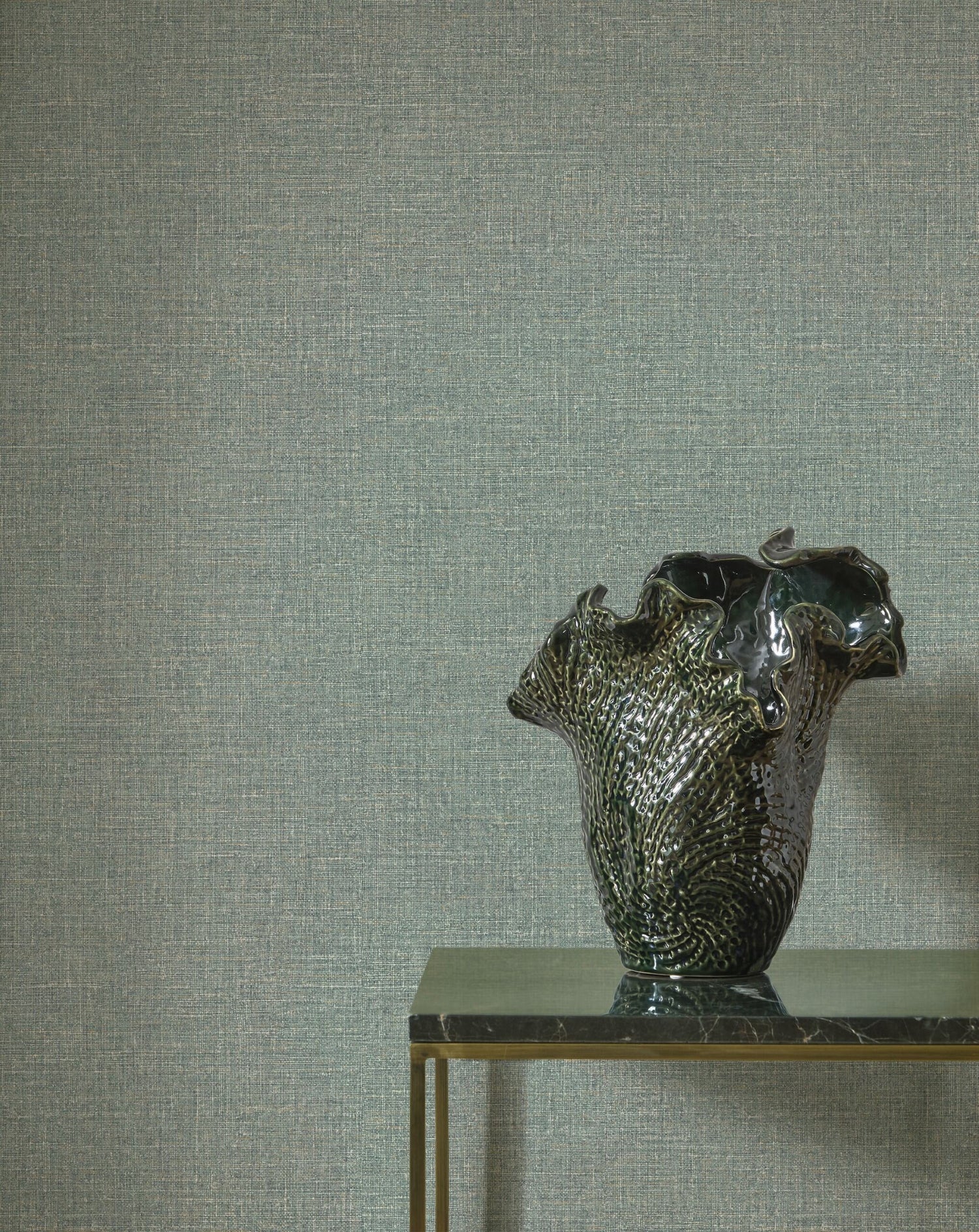 Flax Linen Wallpaper