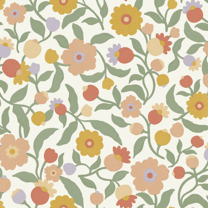 Capucine Floral Wallpaper
