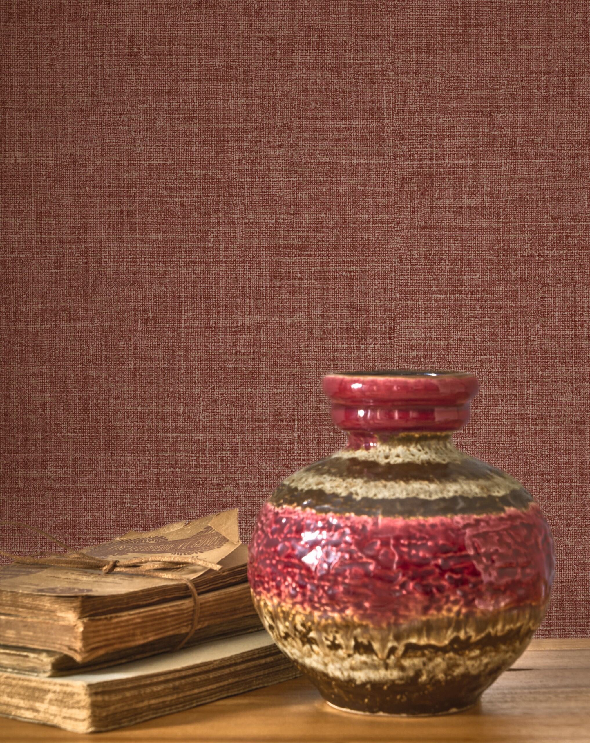 Flax Linen Wallpaper