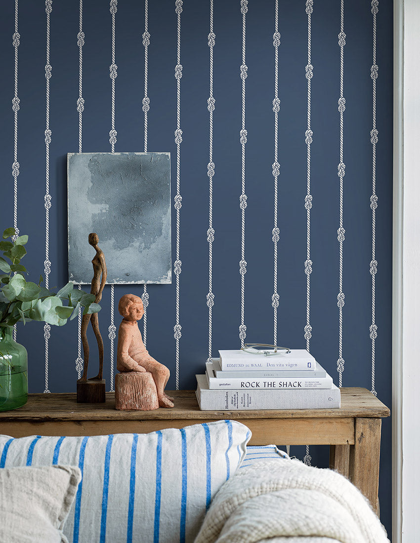 Knot Stripe Wallpaper