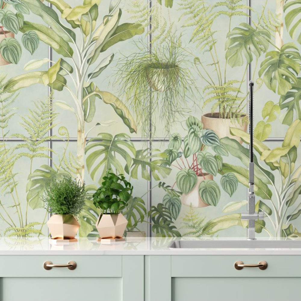 The Green House Wallpaper