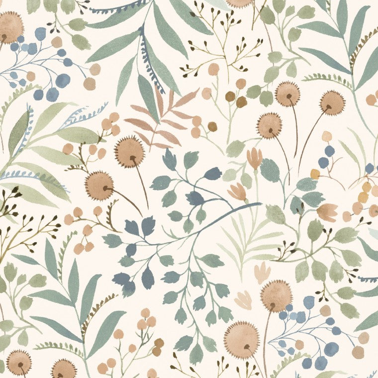 Hina Floral Wallpaper