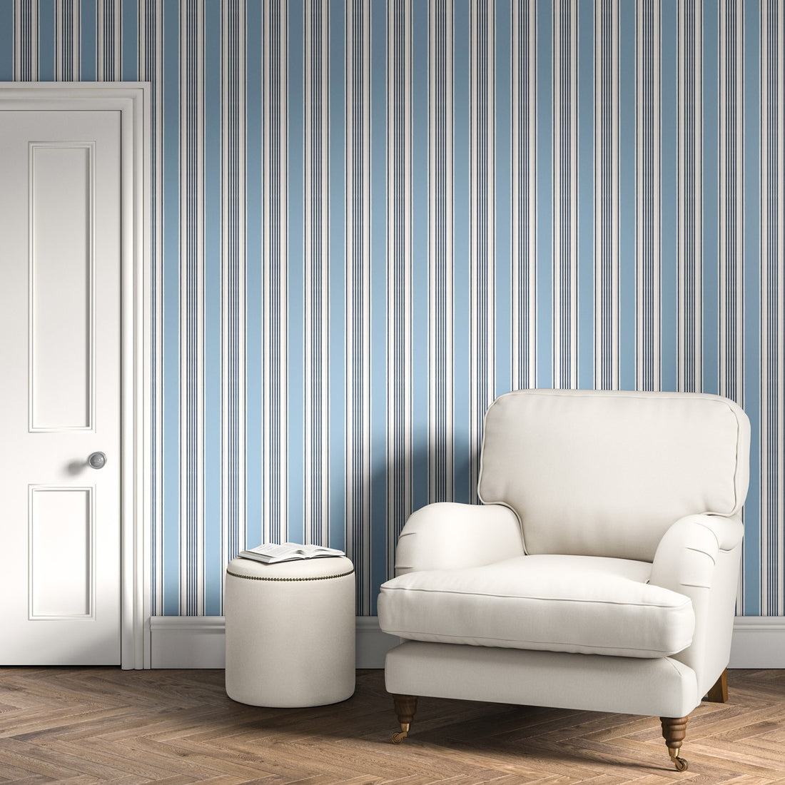 Nimes Stripe Wallpaper