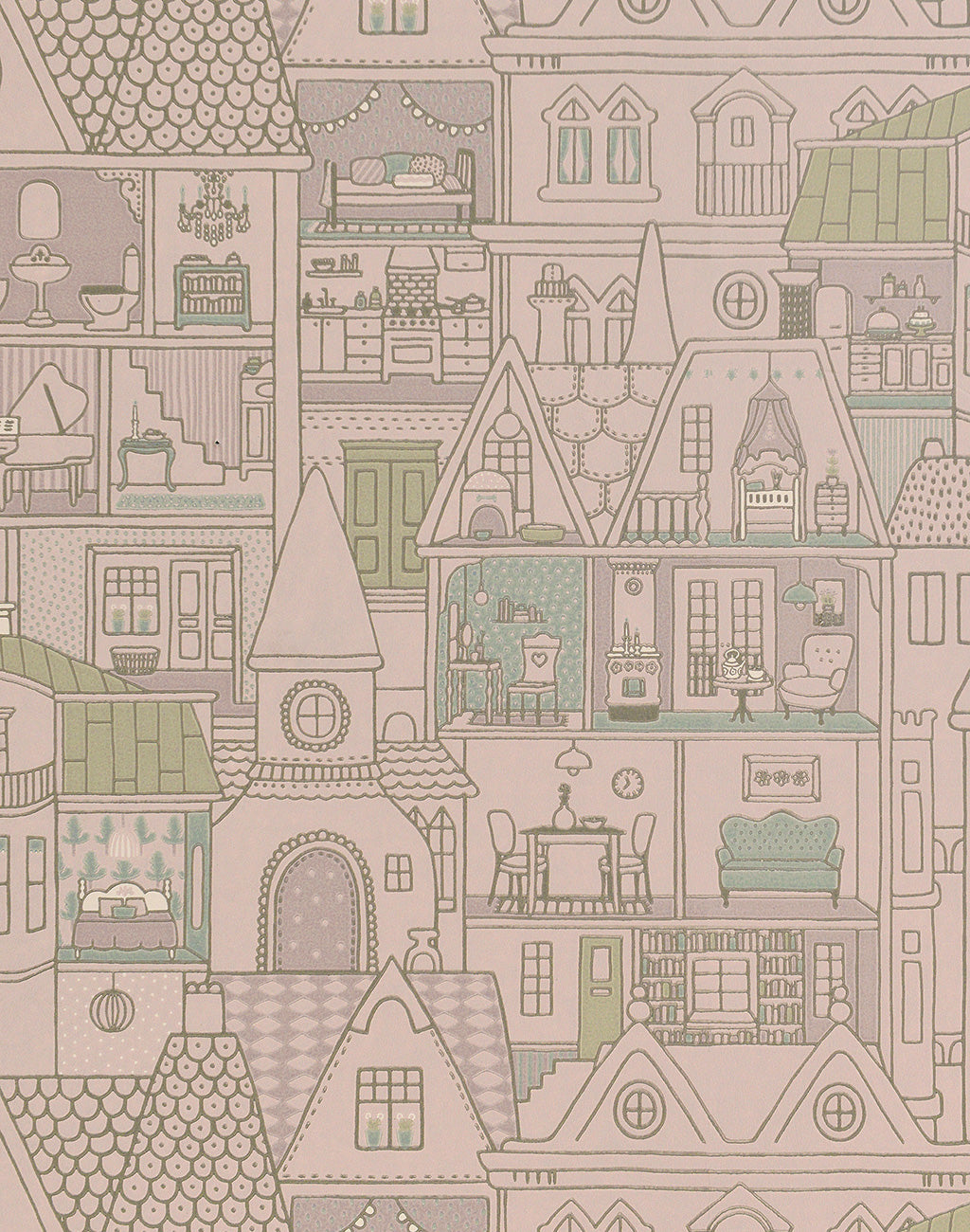 Dollhouse Wallpaper