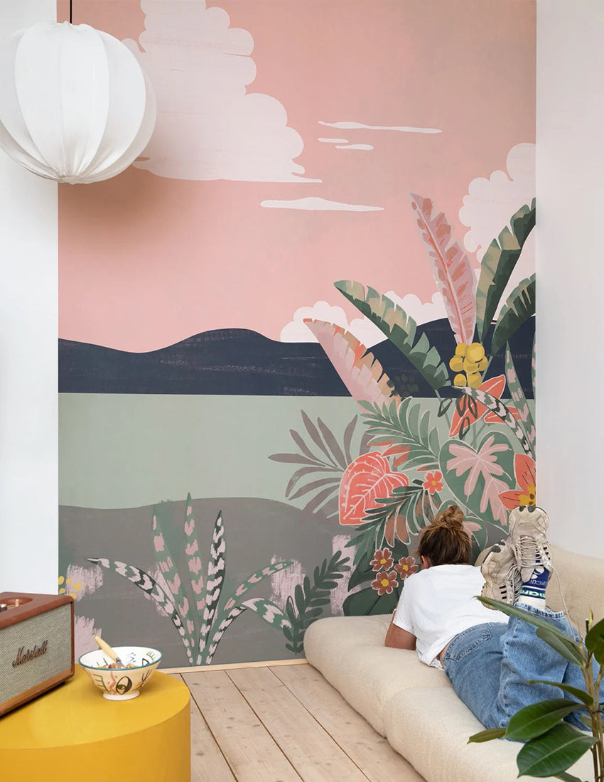 California Sunrise Mural